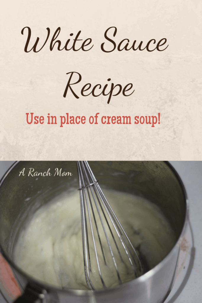 Basic White Sauce A Ranch Mom