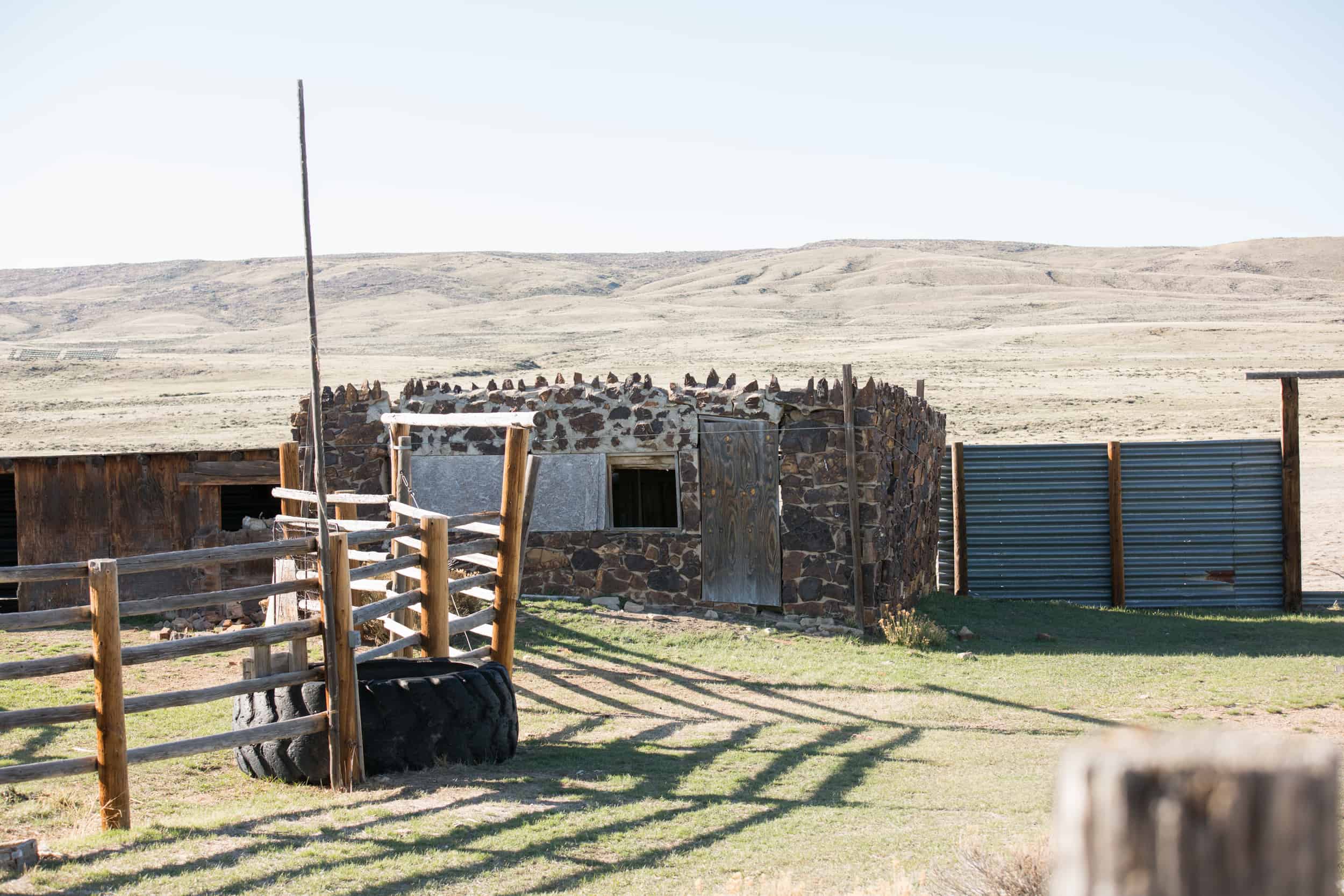 Wyoming fossil house
