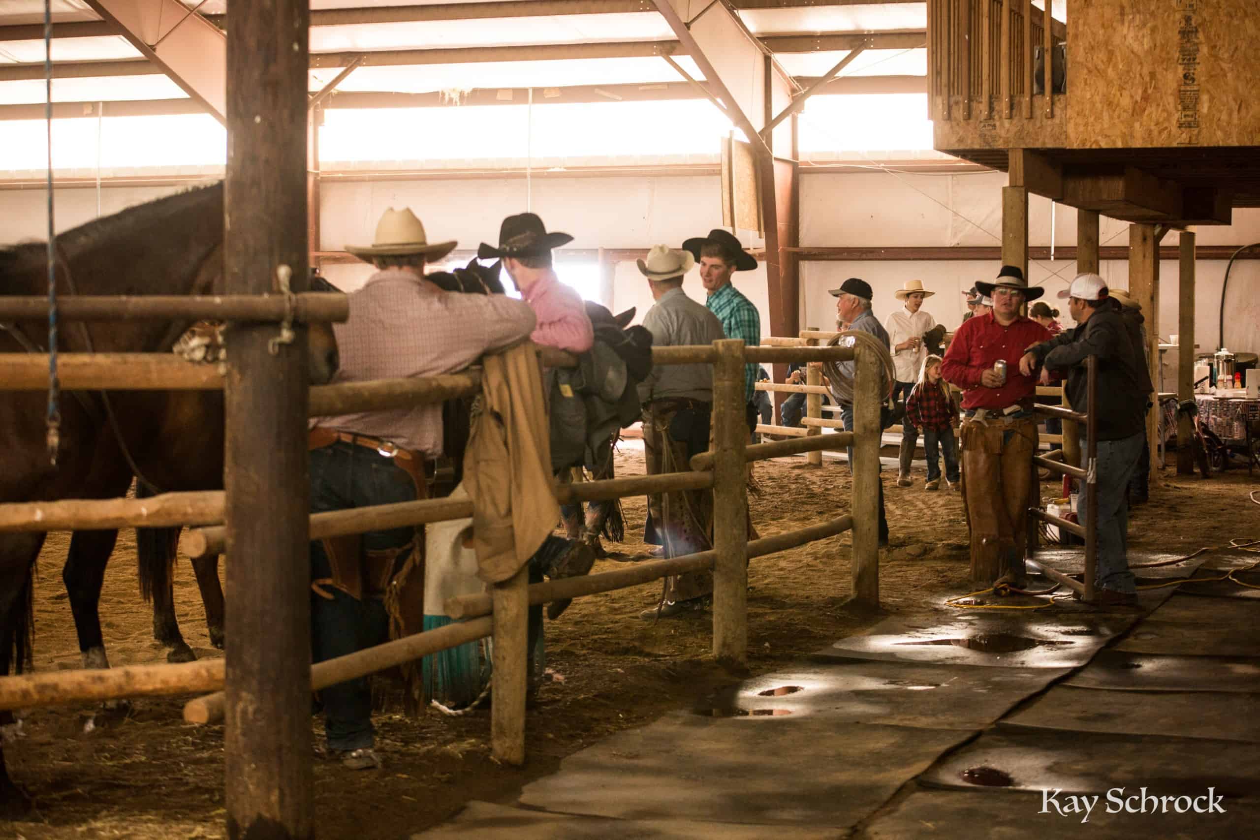 Esh Branding in Colorado - cowboys taking a break