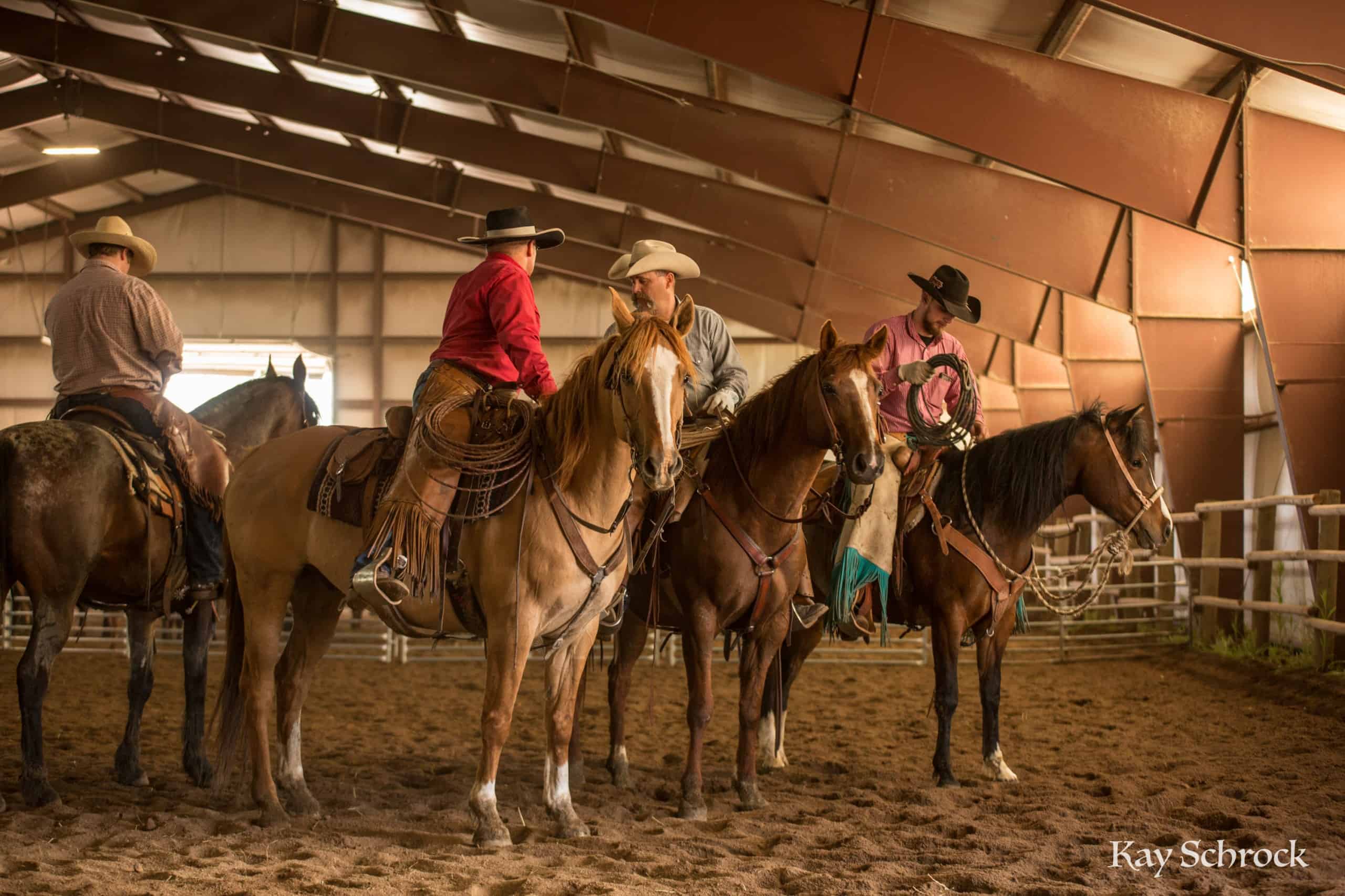 Esh Branding in Colorado - cowboys horseback