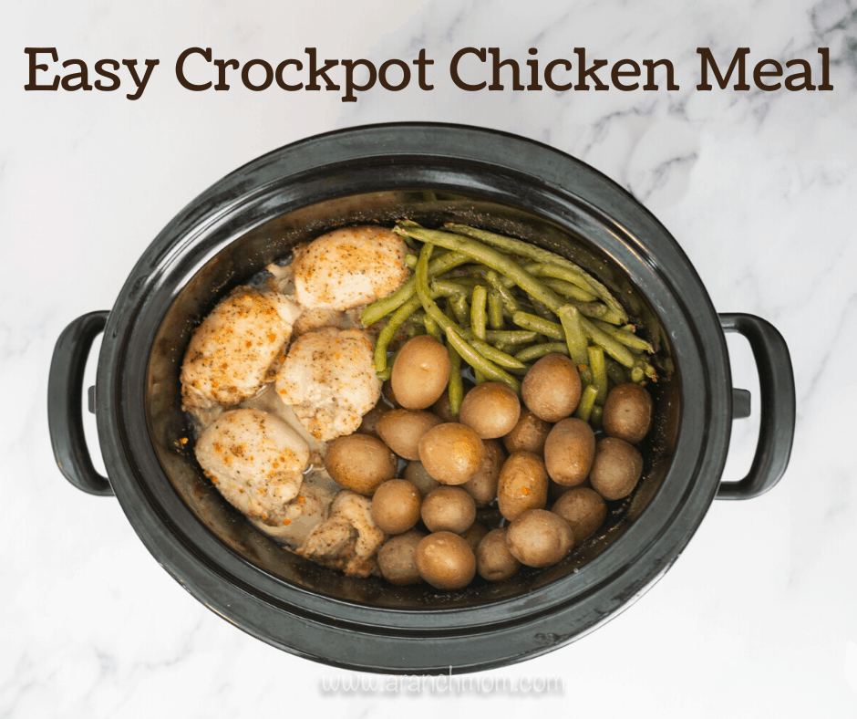 Easy Chicken Crockpot Dinner A Ranch Mom