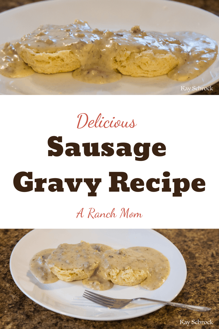 Country Sausage Gravy Recipe - A Ranch Mom