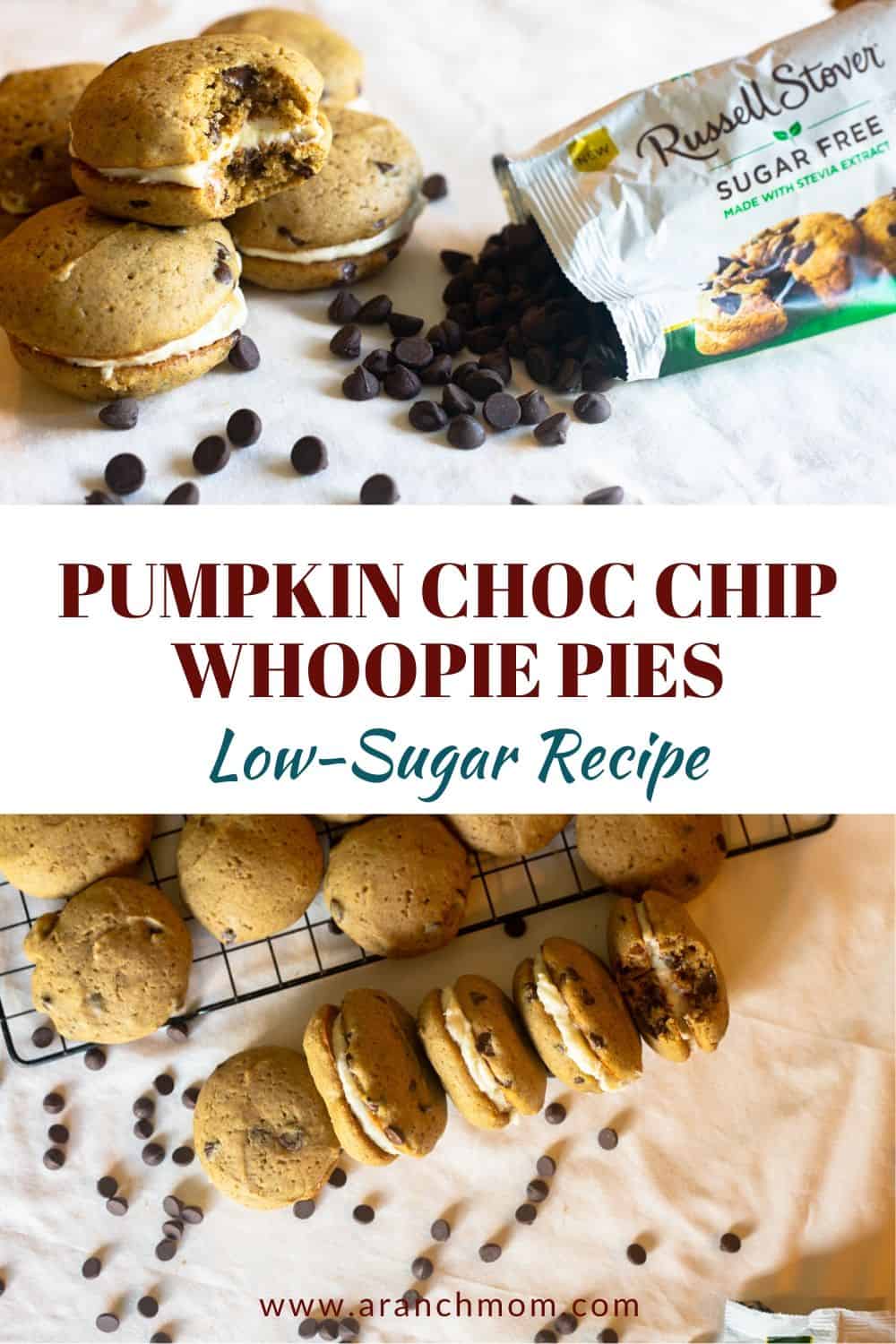 Pumpkin chocolate chip whoopie pies