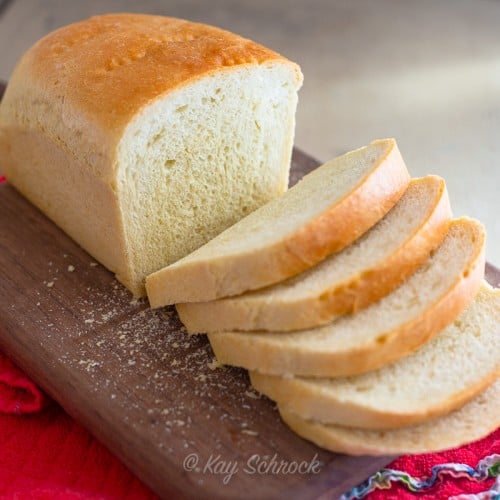 Homemade White Bread Recipe using a KitchenAid Mixer • USA Love List