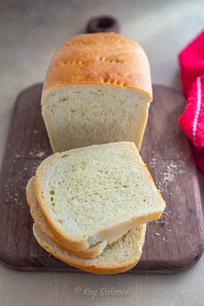 Basic White Bread (Kitchenaid) Recipe 