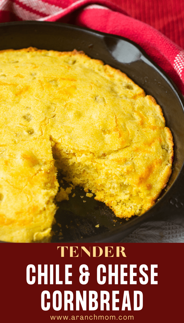 Chile cheese cornbread