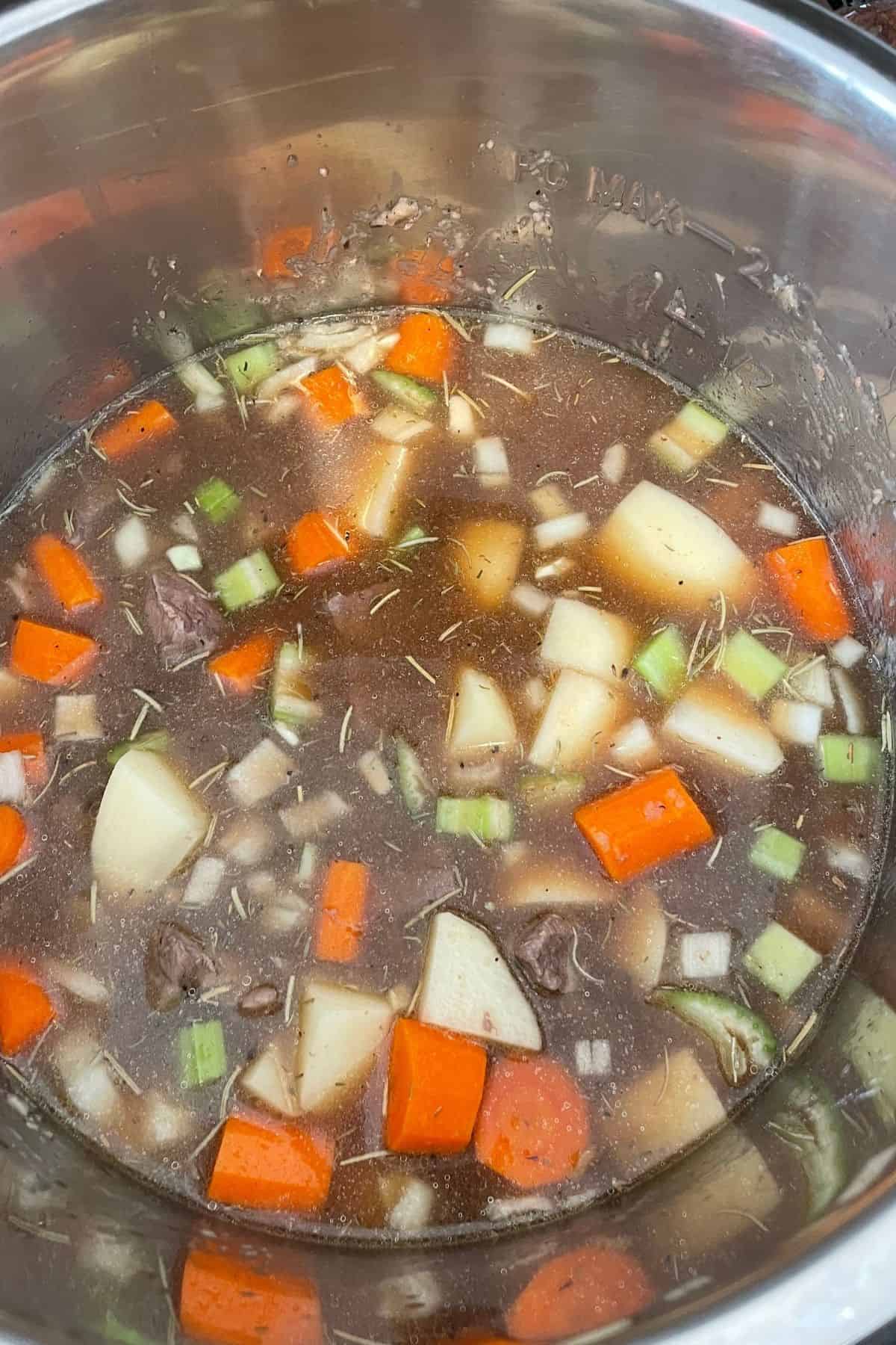 Deer stew best sale instant pot