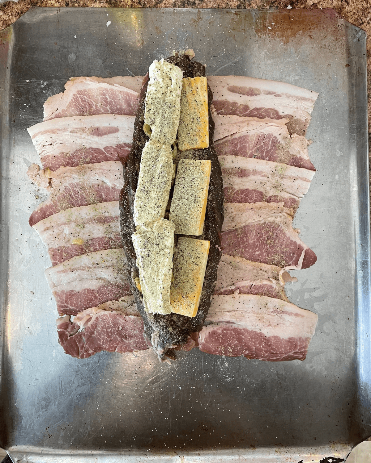 Bacon-Wrapped Stuffed Deer Back Strap or Tenderloin – Allegro Marinade, Recipe in 2023