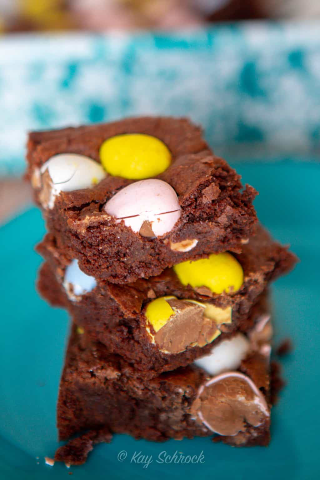 Mini Eggs Chocolate Brownies A Ranch Mom