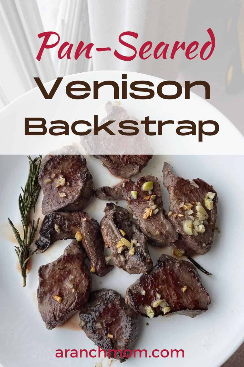 venison backstrap recipes