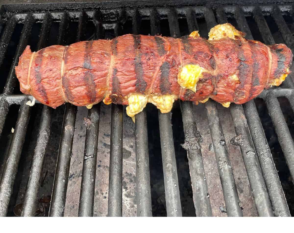 elk backstrap on the grill